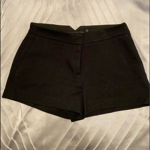 BCBG black cotton shorts